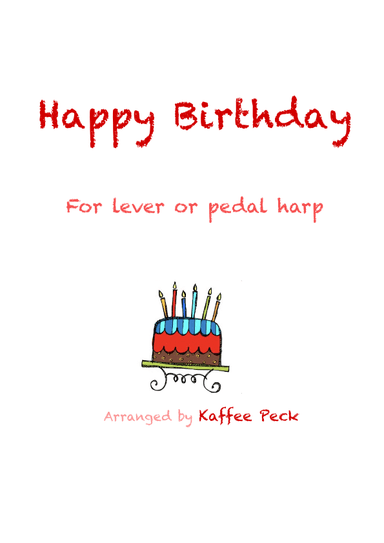 Happy Birthday for Harp solo (arr. Kaffee Peck)