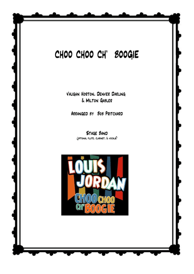 Choo Choo Ch' Boogie (arr. Bob Pritchard)