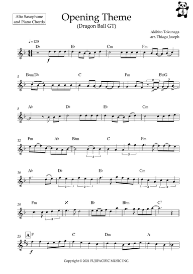 Dragon Ball Gt (arr. Thiago Joseph)