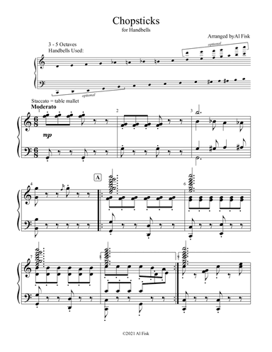 Chopsticks (arr. Al Fisk)