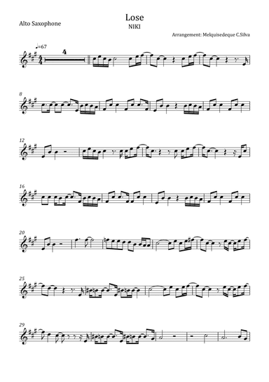 Lose (arr. Melquisedeque C.Silva)