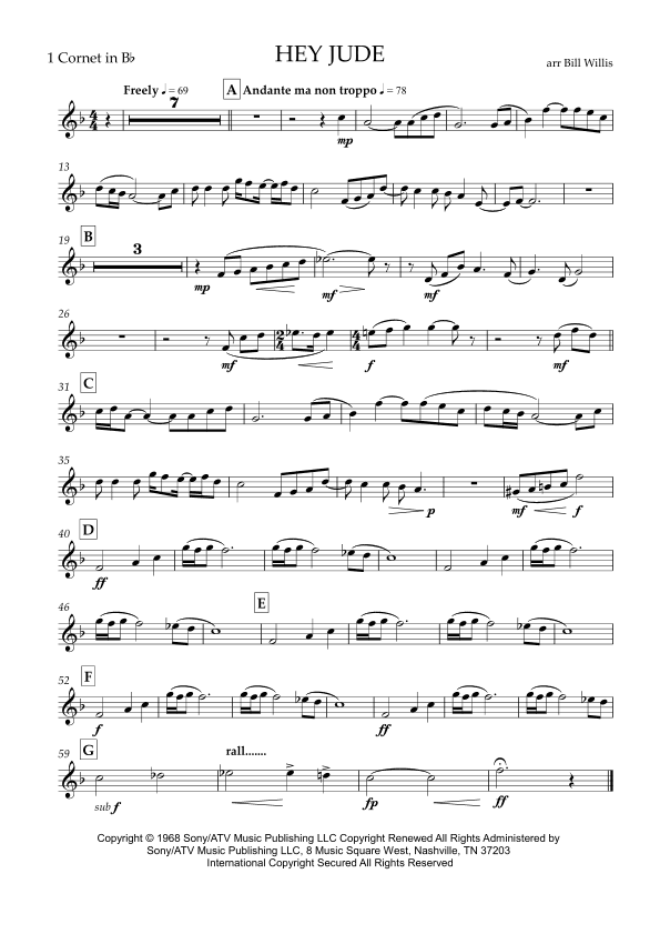 Hey Jude (arr. Bill Willis)
