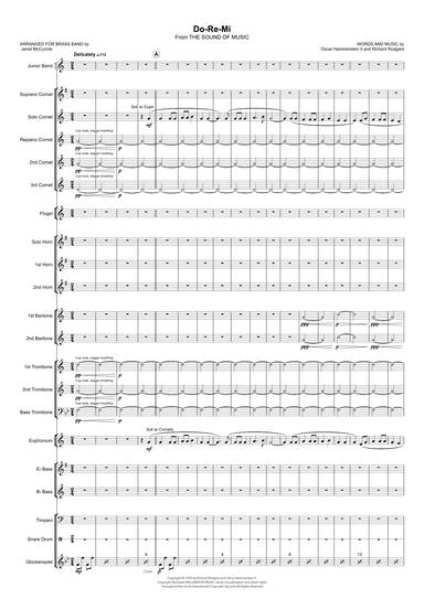 Do-re-mi (arr. Jared McCunnie)