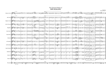 The National Anthem of New Zealand (arr. Calum J Hartwell)