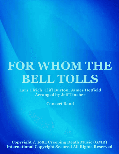 For Whom The Bell Tolls (arr. Jeff Tincher)
