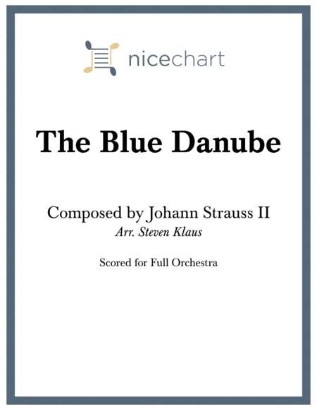 The Blue Danube (Score & Parts) (arr. Steven Klaus)