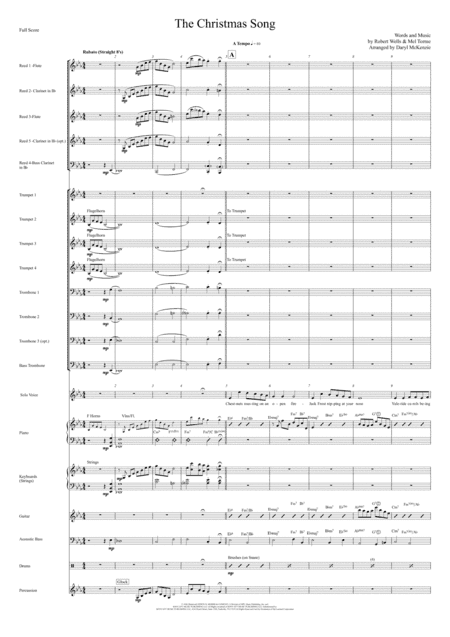 The Christmas Song (Chestnuts Roasting On An Open Fire) (arr. Daryl McKenzie)