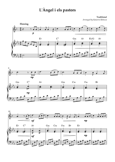 L'Àngel i els pastors (arr. Kaiserin Rebecca)