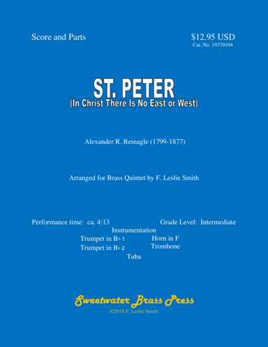 St. Peter (In Christ There Is No East or West) (arr. F. Leslie Smith)