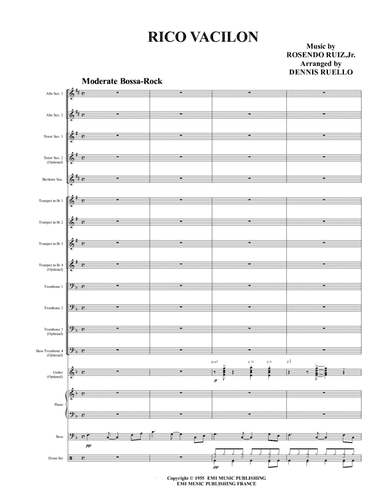 Rico Vacilon (arr. Dennis Ruello)