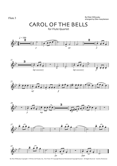 Carol Of The Bells (arr. Ellen Macpherson)