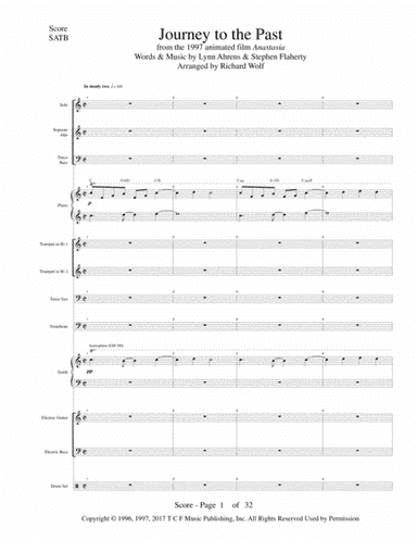 Journey To The Past (arr. arr. Richard Wolf)