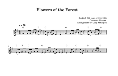 Flowers of the Forest (arr. Gary Arrington)