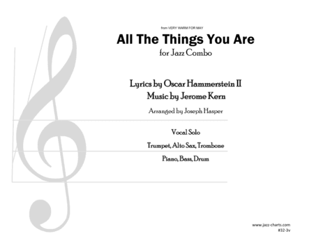 All The Things You Are (arr. Joe Hasper)