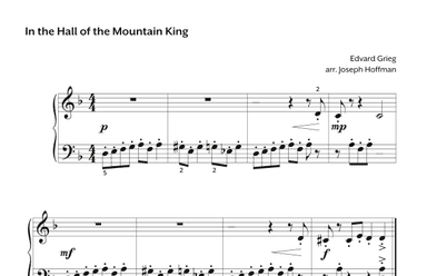 In the Hall of the Mountain King (arr. Joseph Hoffman, Hoffman Academy)