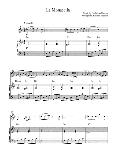 La Monacella (arr. Kaiserin Rebecca)
