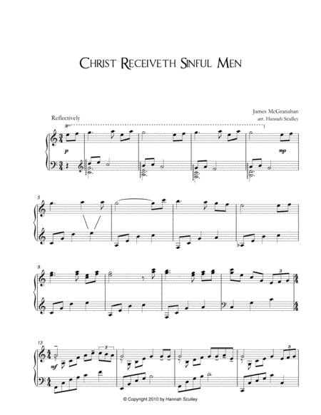Christ Receiveth Sinful Men