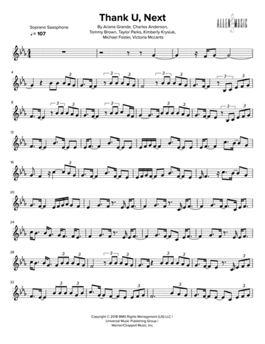 Thank U, Next (arr. Nathan Allen)