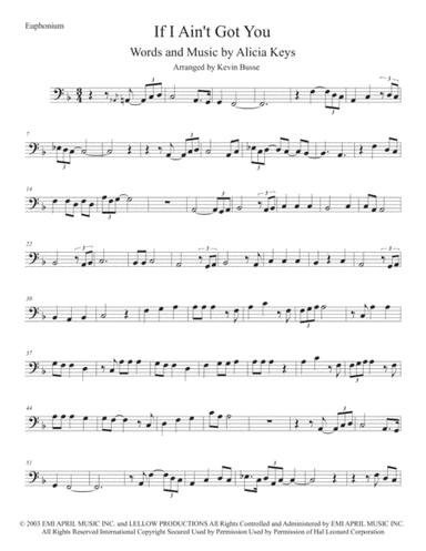 If I Ain't Got You (arr. Kevin Busse)