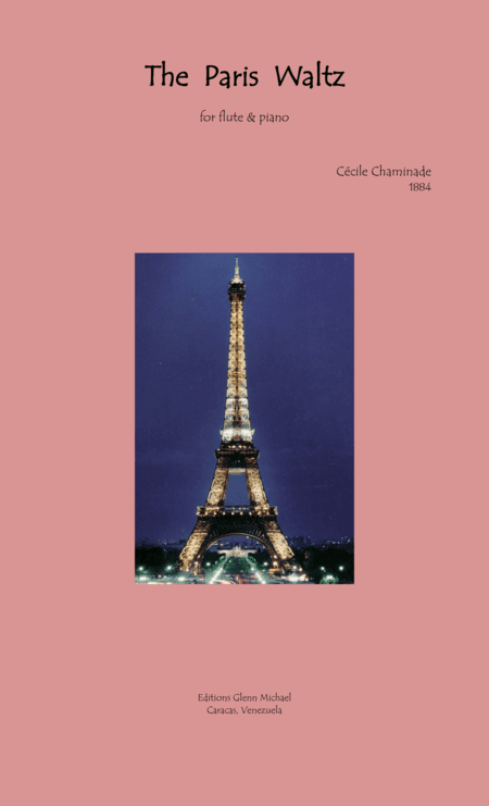 The Paris Waltz, for flute & pno (arr. Glenn Michael)