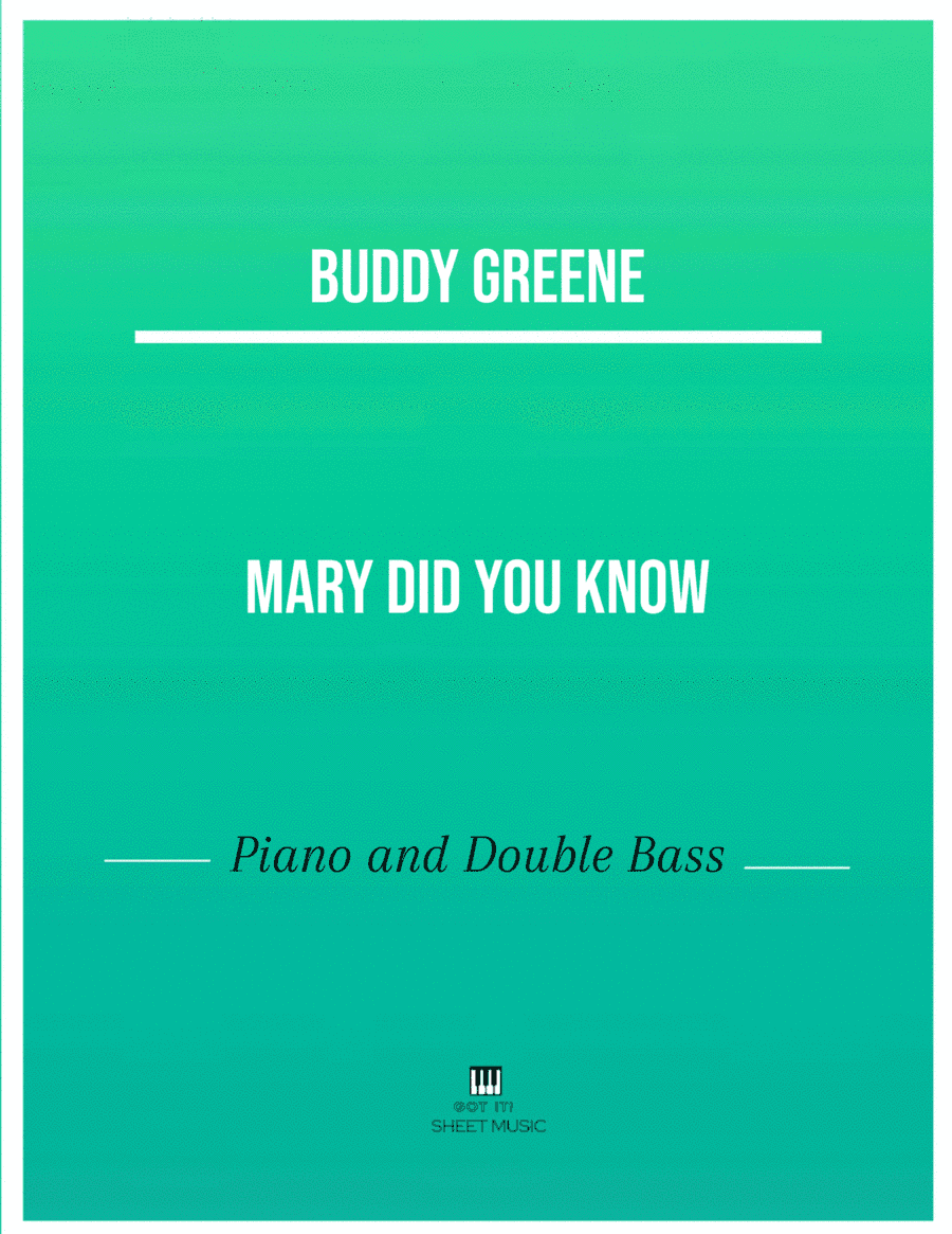 Mary, Did You Know? (arr. ANDRE LAITANO)