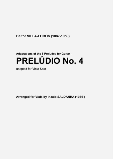 Carillion: 2 Guitar Prelude 3 (arr. Inacio Saldanha)