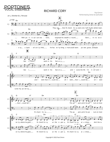 Richard Cory (arr. J. Shenker & L. Perusse)