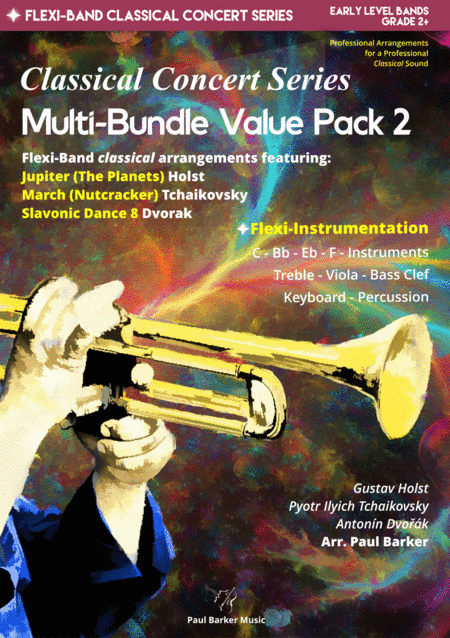 Classical Concert Series – Multi-Bundle Value Pack 2 (Flexible Instrumentation) (arr. Paul Barker)