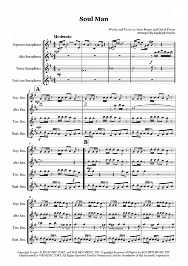 Soul Man (arr. Kayleigh Huelin)