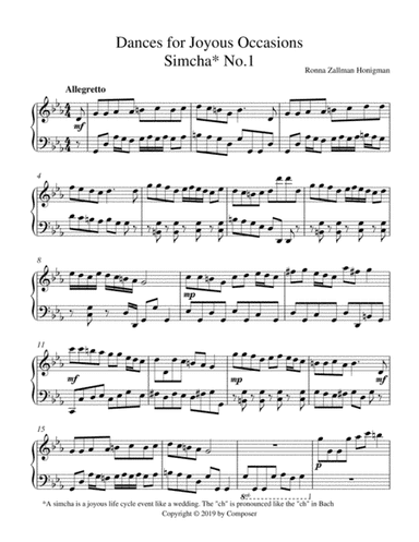 Dances for Joyous Occasions
