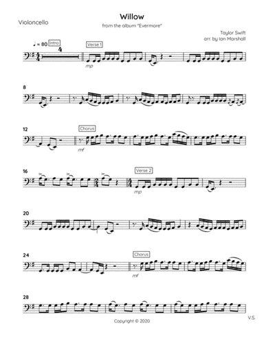 Willow (arr. Ian Marshall)