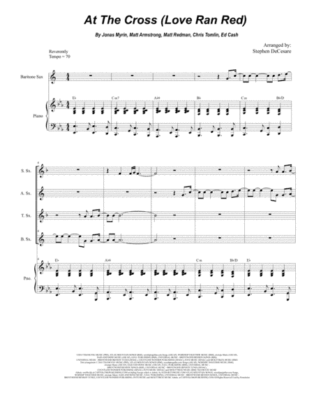 At The Cross (love Ran Red) (arr. Stephen DeCesare)