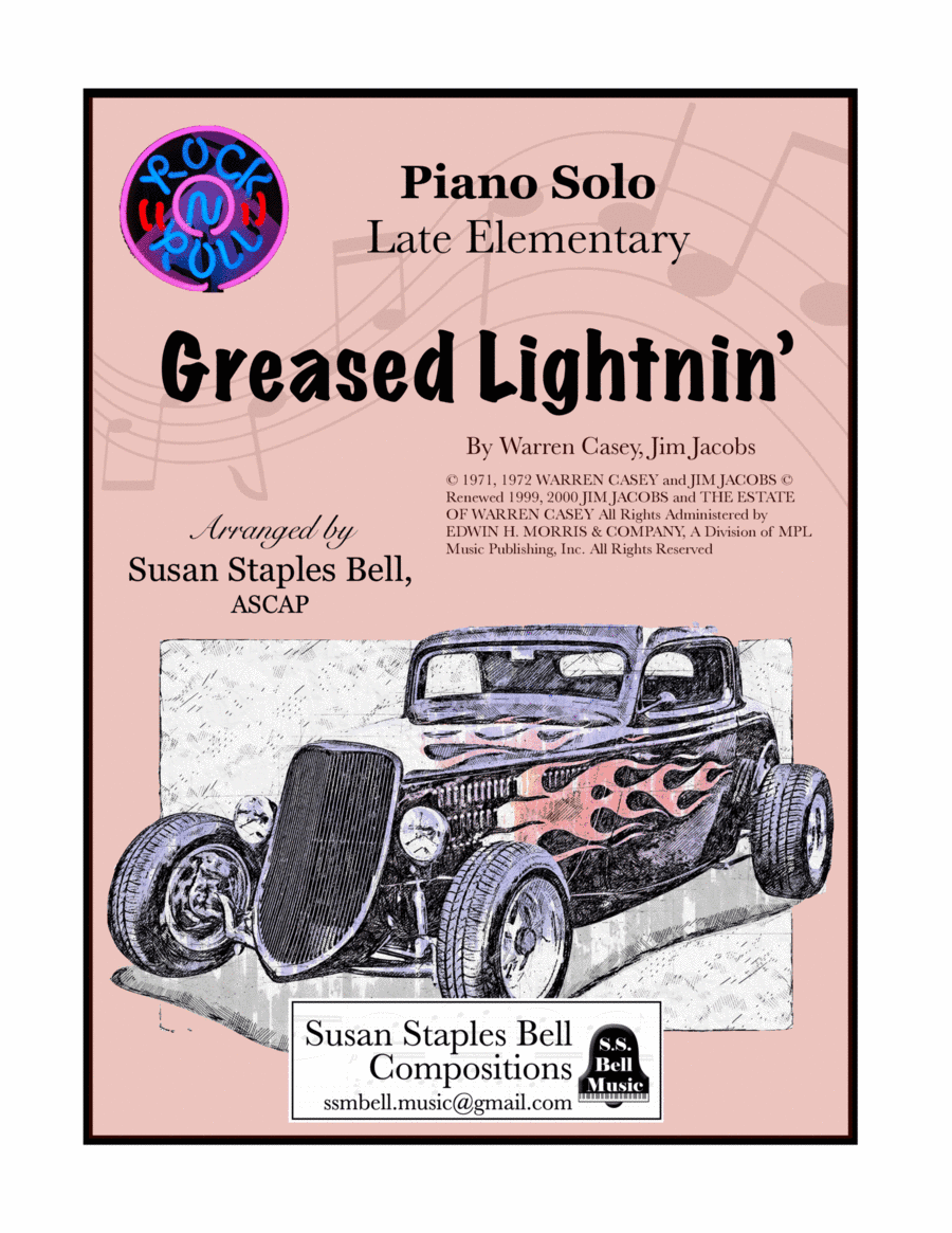 Greased Lightnin' (arr. Susan Staples Bell)