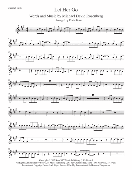 Let Her Go (arr. Kevin Busse)