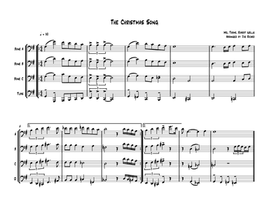 The Christmas Song (chestnuts Roasting On An Open Fire) (arr. Joseph Ricard)