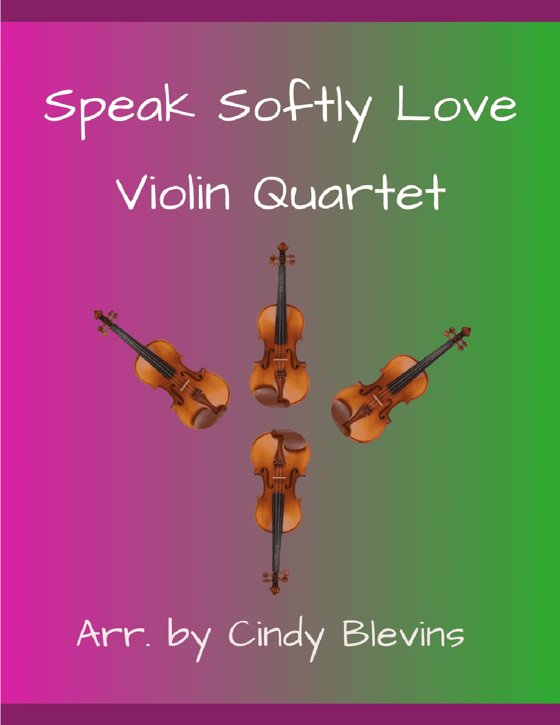 Speak Softly Love (arr. Cindy Blevins)