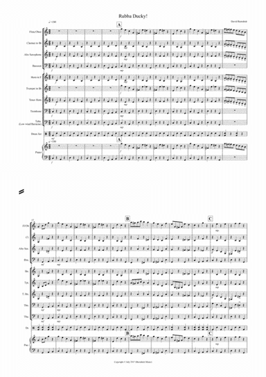 Rubba Ducky! for School Wind Band