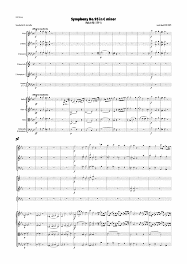 Haydn - Symphony No.95 in C minor, Hob.I:95 (arr. J.G. Cucó Barber)