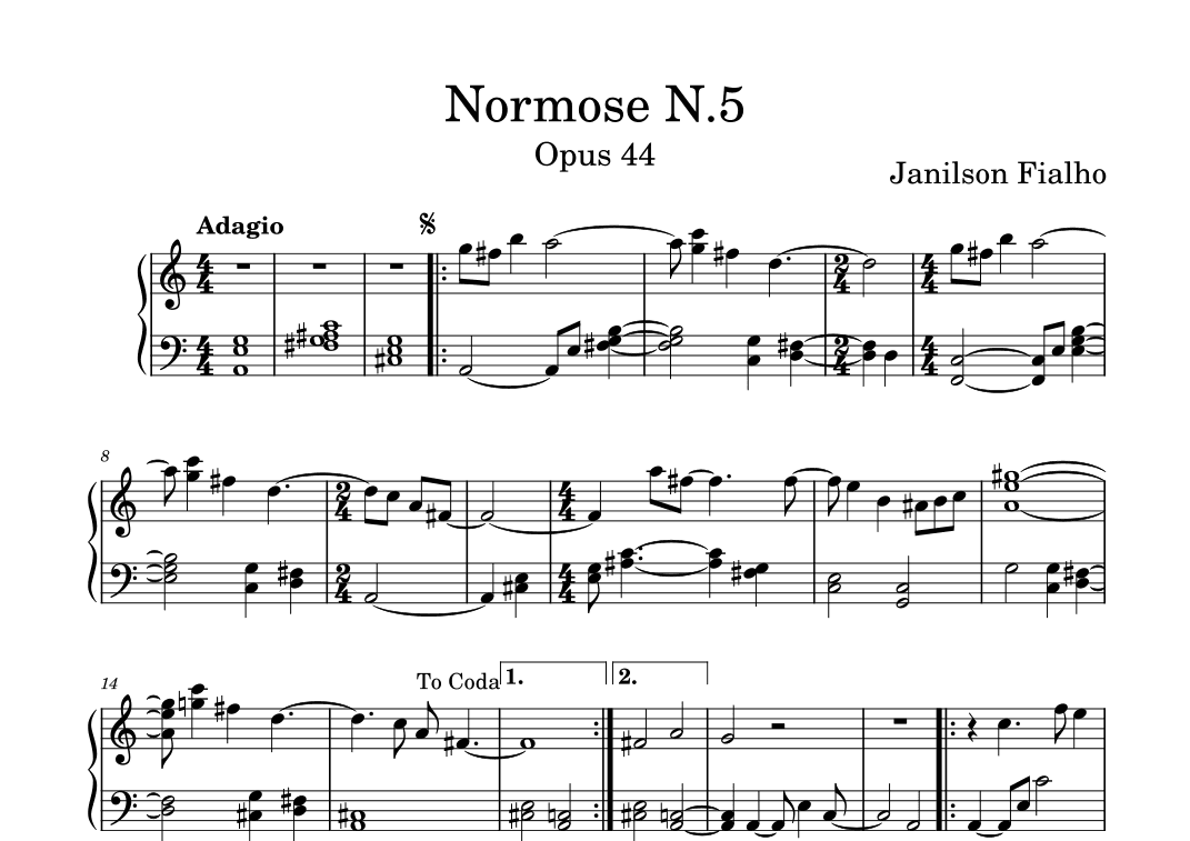 Normose N.5, Opus 44