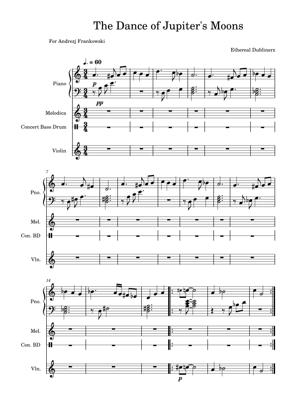 The Dance of Jupiter's Moons