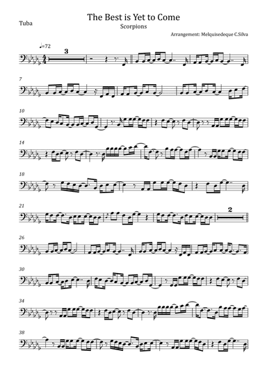 The Best Is Yet To Come (arr. Melquisedeque C.Silva)