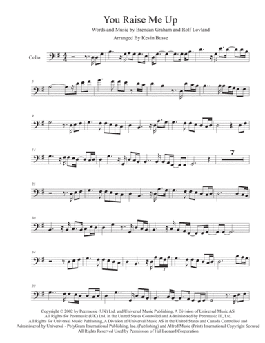 You Raise Me Up (arr. Kevin Busse)