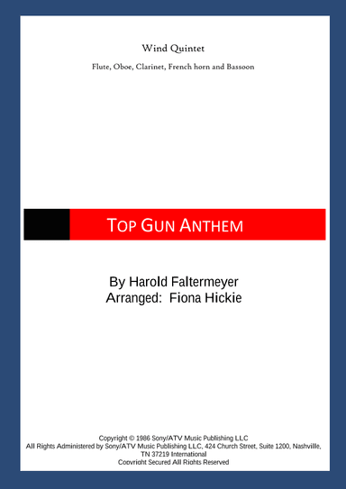 Top Gun Anthem (arr. Fiona Hickie)