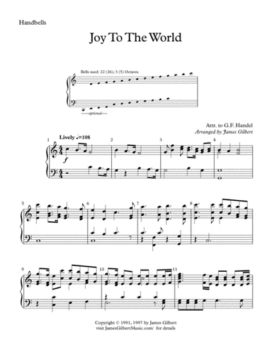 Joy To The World (arr. James Gilbert)
