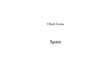 Spain (arr. Percussion Ensemble Collective)