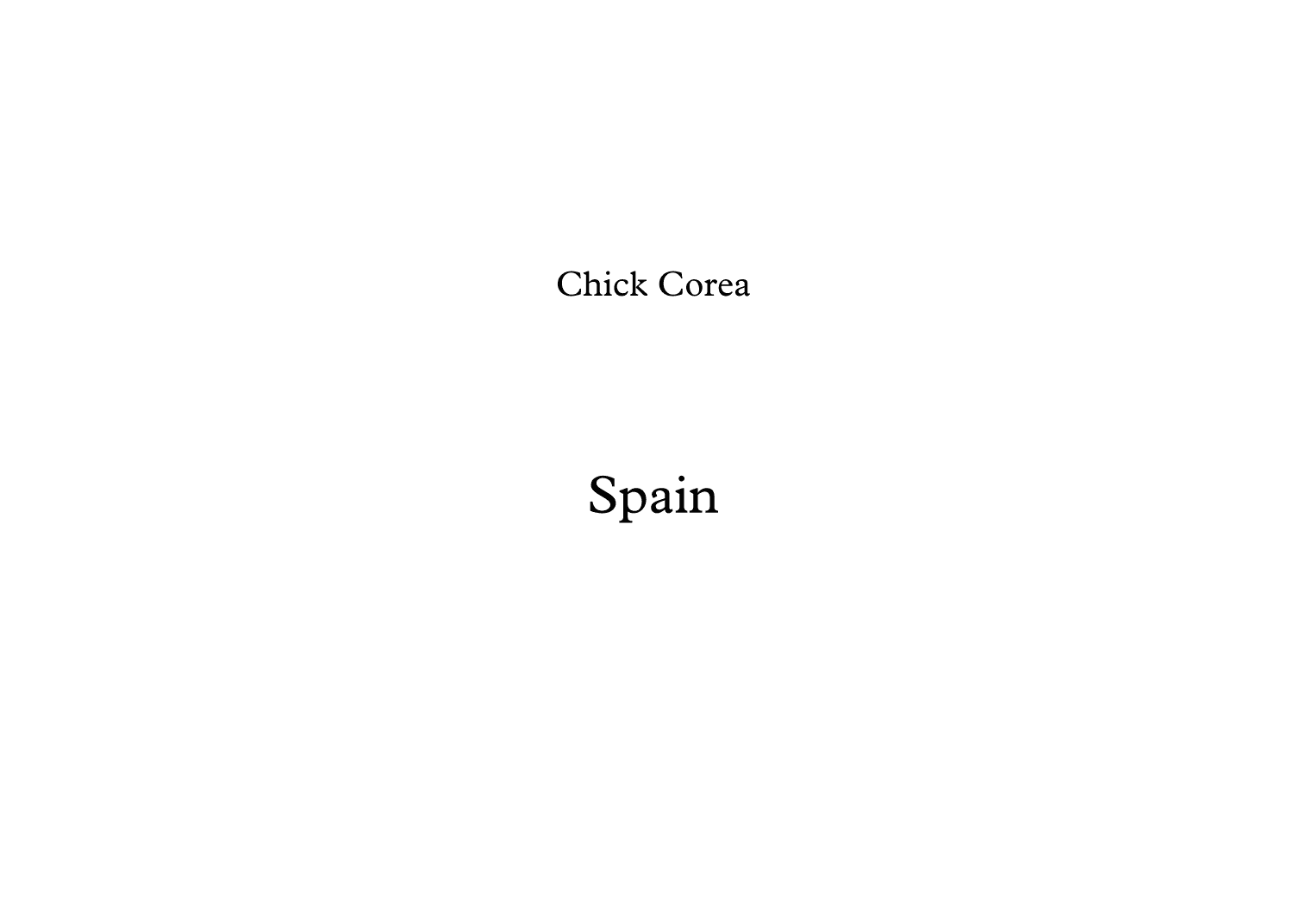 Spain (arr. Percussion Ensemble Collective)