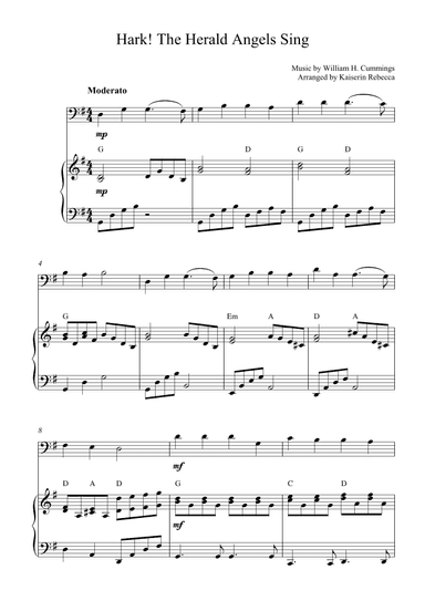Hark! The Herald Angels Sing (arr. Kaiserin Rebecca)