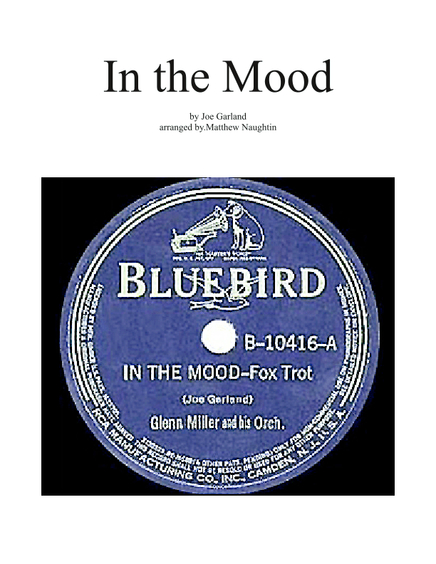 In The Mood (arr. Matthew Naughtin)