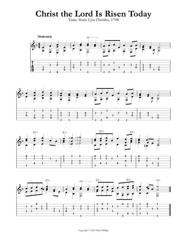 Christ the Lord Is Risen Today (arr. Mark Phillips)