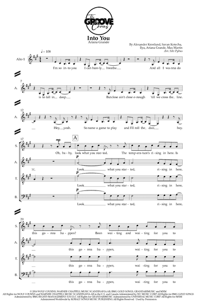 Into You (arr. Silv Pybus)